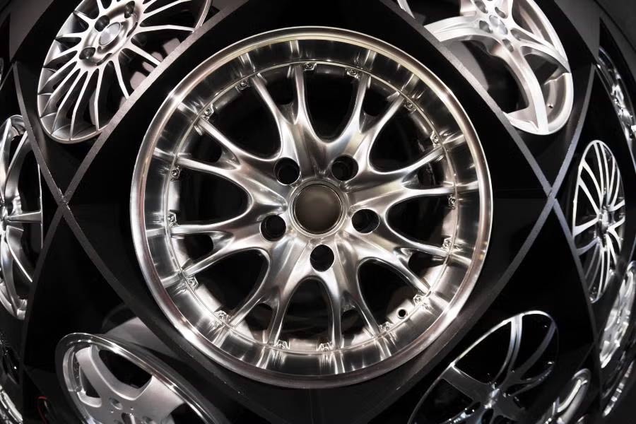 Chrome Rims Displayed