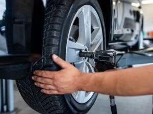 Tire Changing process
