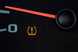 Tire Pressure on dashboard